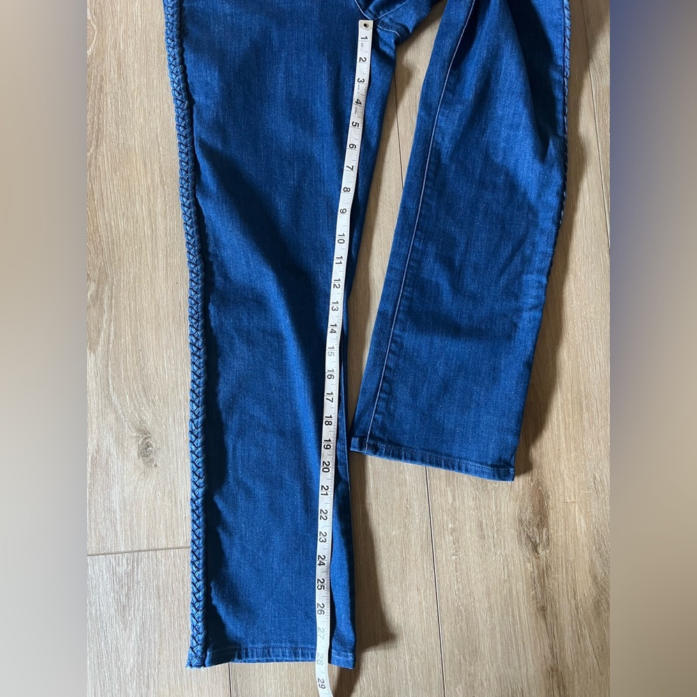 LILLY PULITZER South Ocean Crop Flare Jeans EUC - Picture 6 of 9